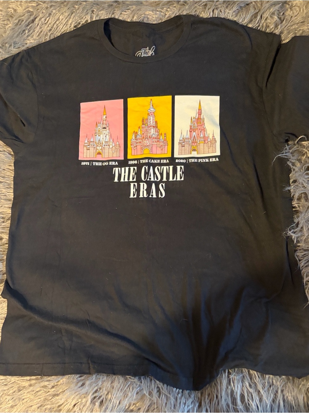 Black 'The Castle Eras' Graphic Tee